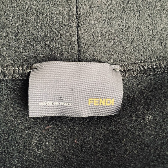 Fendi Black Short Sleeve Lambswool Dress Size EU 40 US 4 - Picture 6 of 11